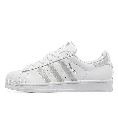 adidas superstar zilver wit jdsports